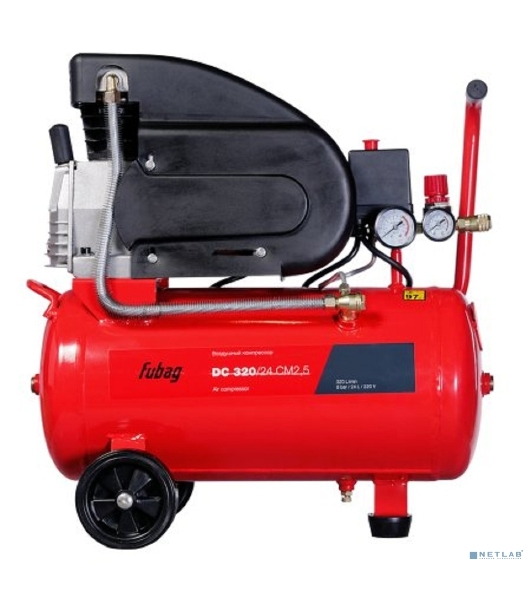 Компрессор FUBAG DС 320/24 CM2.5 320л/мин 24л 8бар 1.8кВт