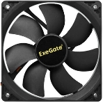 Вентилятор для корпуса ExeGate ExtraPower EP12025S3PM черный, 120 мм, 1800 об/мин, 28 дБ, 3 pin, фото7