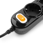 Удлинитель Power Cube PC 5 м 3р с/з, с выкл. 16А PC-1-5М (коробка) (3*1,5 мм2), фото4