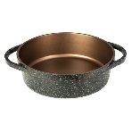 Сотейник Lara LR02-234 серия Orlean 28 см, 4.5 л, мрамор, Bronze, капсульное индукционное дно, крышка, фото11