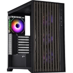 Корпус Formula V Line TimberLine T0 Black, ATX, wood+plastic front, TYPE-C*1, USB3.0*2, FRONT 3x120мм FRGB, REAR 1x120мм FRGB, фото13