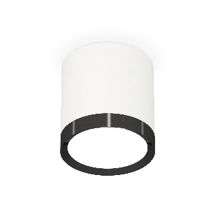 Светильник Ambrella Light XS8141002 SWH/PBK белый песок/черный полированный GX53 (C8141, N8113)