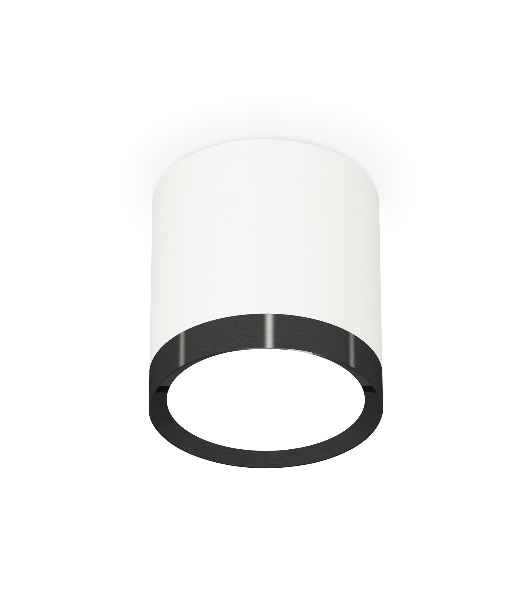 Светильник Ambrella Light XS8141002 SWH/PBK белый песок/черный полированный GX53 (C8141, N8113)
