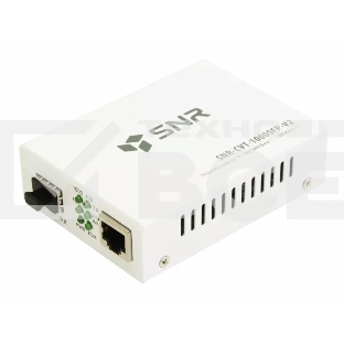 Медиаконвертер SNR 10/100/1000-Base-T / 1000Base-FX с SFP-портом
