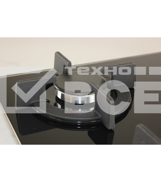 Панель варочная LEX GVG 430 BL  3 конфорки газ-контроль электроподжиг