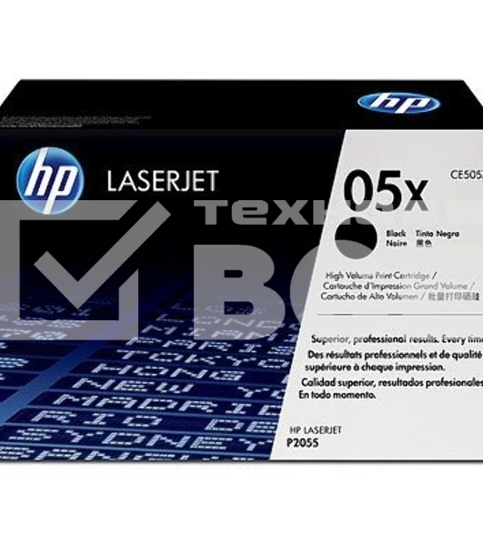 Картридж лазерный HP CE505XD черный двойная упаковка для LJ P2055 2 x 6500 стр