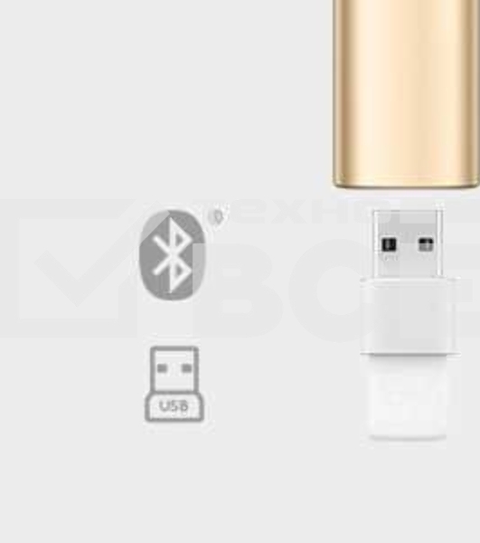 Презентер Logitech Spotlight золотистый, радиоканал, USB, кнопки - 3