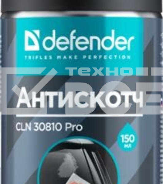 Очиститель пятен Defender CLN 30810 PRO, удаляет наклейки, клей, смолу, скотч, 150 мл.