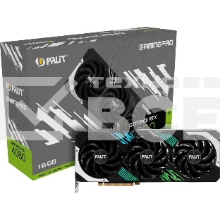 Видеокарта Palit PA-RTX4080 GAMINGPRO 16GB GDDR6X 2205/22400 HDMIx1 DPx3 HDCP