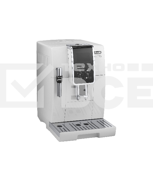 Кофемашина автоматическая DeLonghi ECAM 350.35.W белый, исп. кофе- зерновой/молотый, 1.8 л, 1450 Вт, 15 Бар
