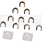 Комплект бушингов Cet CET6375R (RM1-6319-Bushing) для HP LJ Enterprise P3015/M521/M525 резинового вала (упак.:2шт), фото3