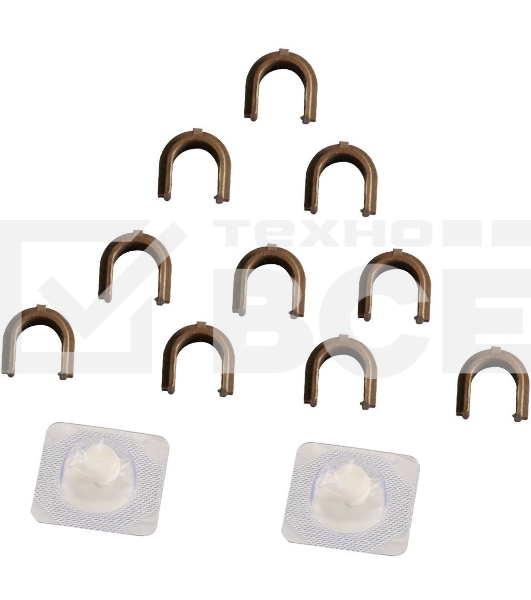 Комплект бушингов Cet CET6375R (RM1-6319-Bushing) для HP LJ Enterprise P3015/M521/M525 резинового вала (упак.:2шт)