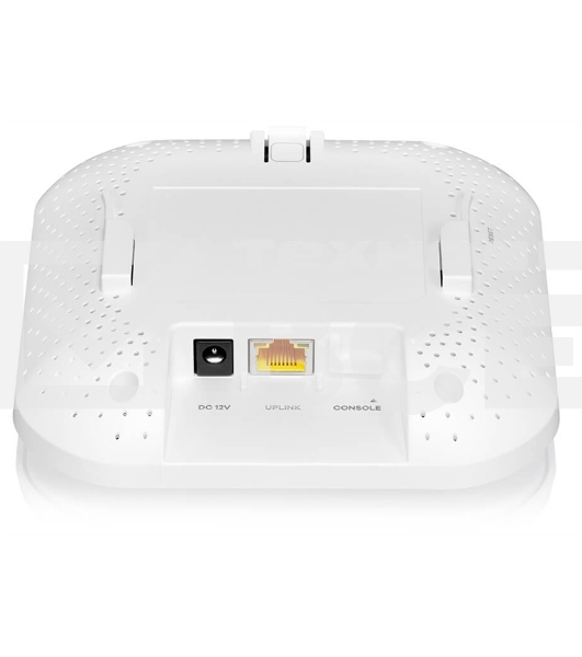 Точка доступа Zyxel NebulaFlex NWA50AX PRO, WiFi 6, 802.11a/b/g/n/ac/ax (2,4 и 5 ГГц), MU-MIMO, антенны 3x3, до 575+2400 Мбит/с, 1xLAN 2.5GE, PoE, без поддержки Captive portal и WPA-Enterprise, защита от 4G/5G, БП в комплекте