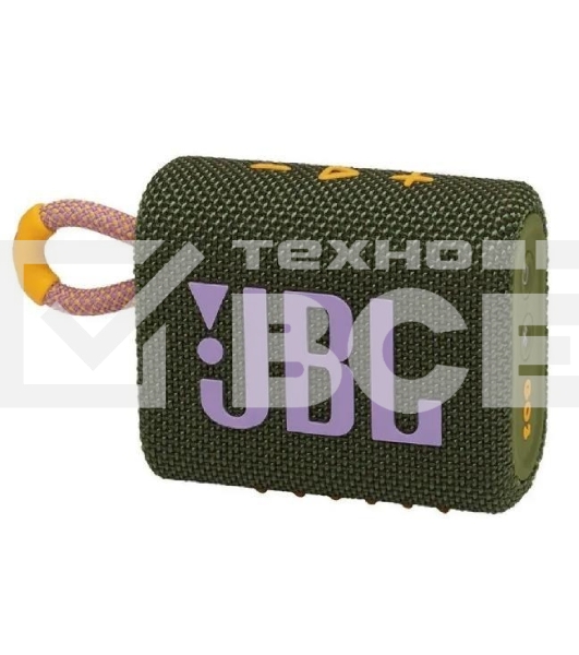 Портативная акустика JBL GO 3, зеленый