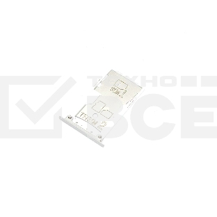 Лоток для SIM-карты Xiaomi Redmi Note 4X серебристый