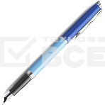 Ручка перьевая Waterman Hemisphere Colour Blocking (2179924) Blue CT сталь нержавеющая F подар.кор., фото8
