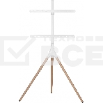 Подставка для телевизора Cactus CS-ST1246WTBCH белый/береза 45