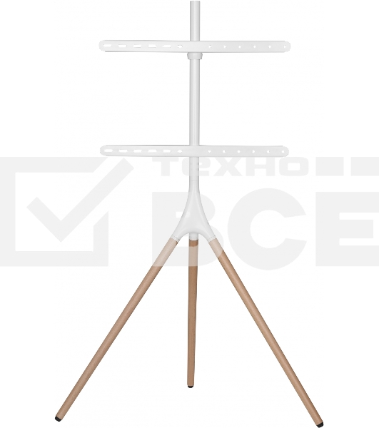 Подставка для телевизора Cactus CS-ST1246WTBCH белый/береза 45
