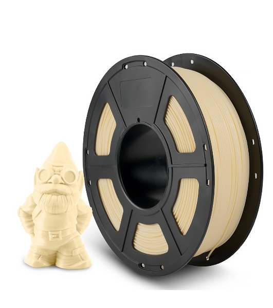 Филамент NVPRINT PLA Meta Cream White для 3D печати диаметр 1.75мм  длина 330 метров  масса 1 кг