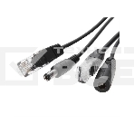 Passive PoE инжектор и сплиттер до 60V. Комплект позволяет подать данные и питание на IP устройства без поддержки PoE. Рабочее напряжение: 5V-60V DC. Скорость передачи данных: 10/100 Мбит/с. Пины питаниия PoE: 4,5(+) 7,8(-). Разъем для данных: RJ45 (8P8C), фото 1