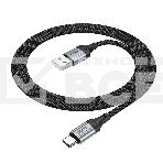 Кабель USB2.0 Hoco AM/Type-C, 3А, X102, 1м, черный, коробка, фото4