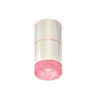 Светильник Ambrella Light XS7405082 PSL/PI серебро полированное/розовый MR16 GU5.3 (C7405, A2073, C7405, N7193)