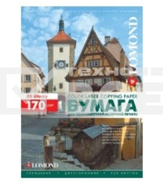 Бумага Lomond 0310241 A4/170г/м2/250л./белый глянцевое/глянцевое для лазерной печати