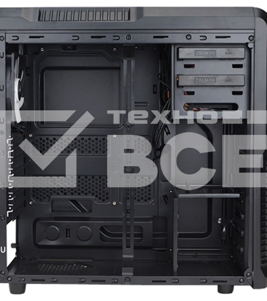 Компьютерный корпус Zalman Z3 Plus черный w/o PSU ATX 1x80mm 1x92mm 2x120mm 2xUSB2.0 1xUSB3.0 audio bott PSU