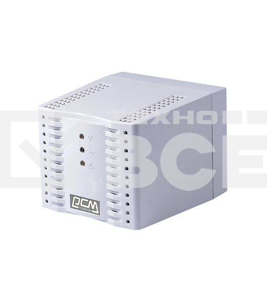 Стабилизатор напряжения Powercom TCA-1200 600Вт 1200ВА белый