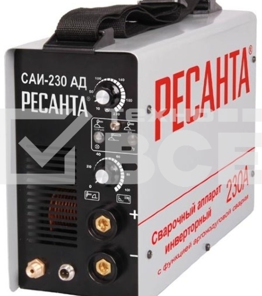Сварочный аппарат инверторный САИ-230-АД (аргонодуговой) Ресанта