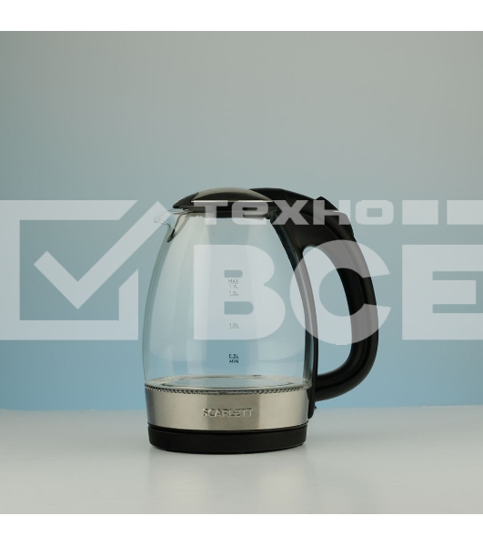 Чайник электрический Scarlett SC-EK27G91 черный