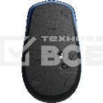 Мышь беспроводная Logitech M190 черный/синий, 1000 dpi, радиоканал, USB, кнопки - 3, фото10
