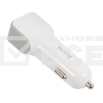 Автомобильное зарядное устройство HOCO z23 grand style dual-port car charger set with lightning cable, белый, фото6