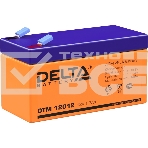 Батарея Delta DTM 12012 (12V 1.2Ah), фото 1