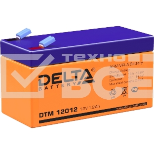 Батарея Delta DTM 12012 (12V 1.2Ah)
