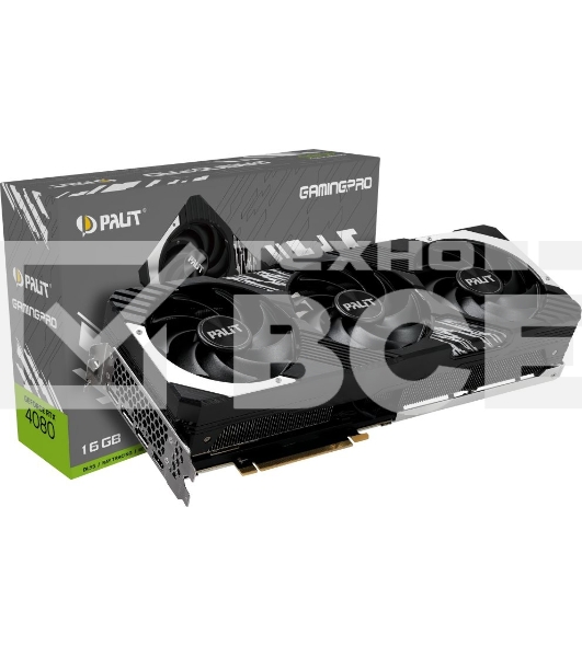 Видеокарта Palit PA-RTX4080 GAMINGPRO 16GB GDDR6X 2205/22400 HDMIx1 DPx3 HDCP