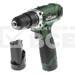 Дрель-шуруповерт аккумуляторная Haммer ACD12/2CS, Аккумуляторная, 12В, 2 АКБ, Кейс, фото3