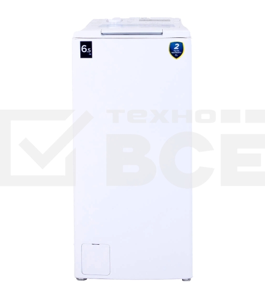 Стиральная машина Midea MFE11W65/W-C белая, загрузка вертикальная 6.5кг, 1600 об/мин., класс: A+++