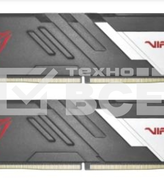 Оперативная память Patriot Viper Venom, DDR5, 32GB (2x16GB), 7200MHz, CL34, с радиаторами, RGB, черный