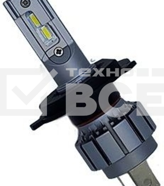 Лампа автомобильная светодиодная Sho-Me G3 Lite LH-H4 H/L H4 9-16В 15Вт (упак.:2шт) 5000K