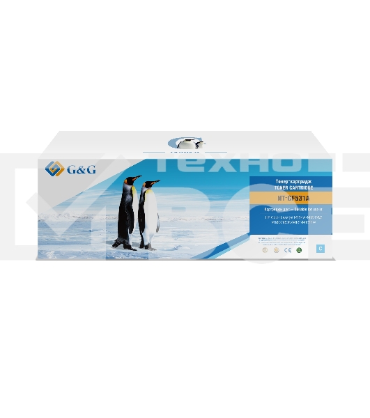 Картридж лазерный G&G NT-CF531A голубой (900стр.) для HP CLJ M154A/M154NW,M180/180N/M181/M181FW