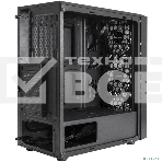 Компьютерный корпус Miditower ExeGate EVO-8243 (ATX, без БП, 2*USB+1*USB3.0, черный, 3 вент. с RGB подсветкой, боковая панель - закаленное стекло), фото9