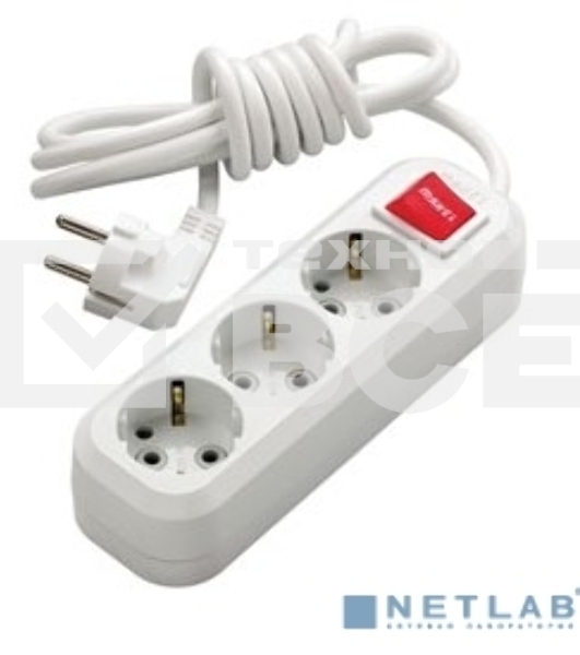 Удлинитель Makel MGP213 3 гн 3 м с\з вкл.