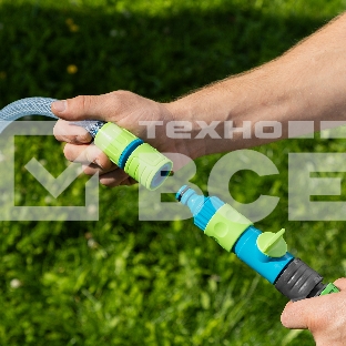 Шланг поливочный Palisad прозрачный армированный 3-х слойный, 1/2