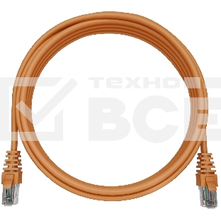 Патч-корд NTSS NTSS-PC-UTP-RJ45-5e-0.15-LSZH-OR NTSS-PC-UTP-RJ45-5E-0.15-LSZH UTP RJ-45 вил.-вилка RJ-45 кат.5E 0.15м оранжевый LSZH (уп.:1шт)
