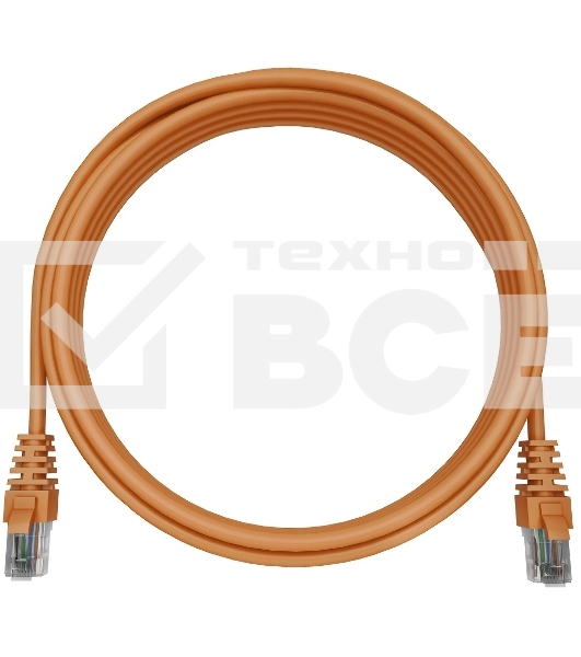 Патч-корд NTSS NTSS-PC-UTP-RJ45-5e-0.15-LSZH-OR NTSS-PC-UTP-RJ45-5E-0.15-LSZH UTP RJ-45 вил.-вилка RJ-45 кат.5E 0.15м оранжевый LSZH (уп.:1шт)