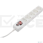 Сетевой фильтр Filum FL-SP3-5-1.8M, 1.8 м.,белый, 2200 Вт., 5 розеток, упаковка- коробка 00-01057164, фото3