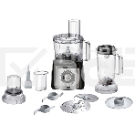Кухонный комбайн Bosch MCM3501M 800 Вт, Скорости: 2, Блендер 1 л, Чаша 2.3 л, Цвет: черны/серебристый, фото7