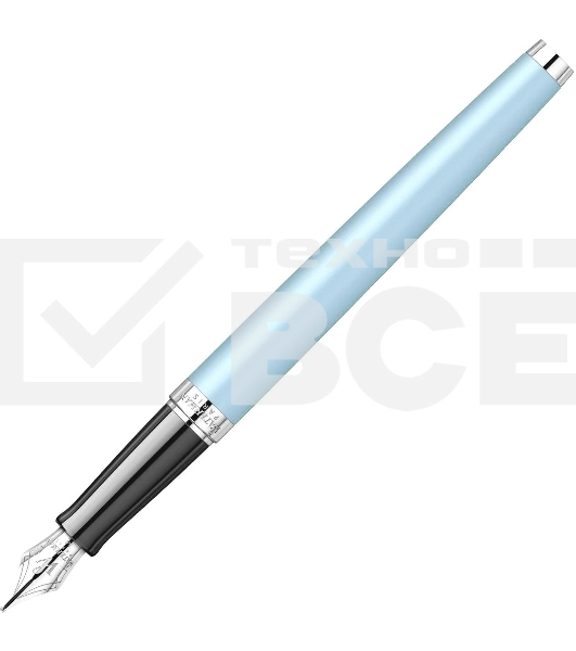 Ручка перьевая Waterman Hemisphere Colour Blocking (2179924) Blue CT сталь нержавеющая F подар.кор.
