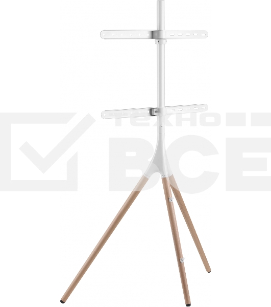 Подставка для телевизора Cactus CS-ST1246WTBCH белый/береза 45